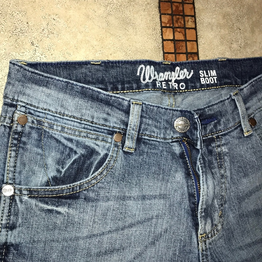 Wrangler retro slim boot